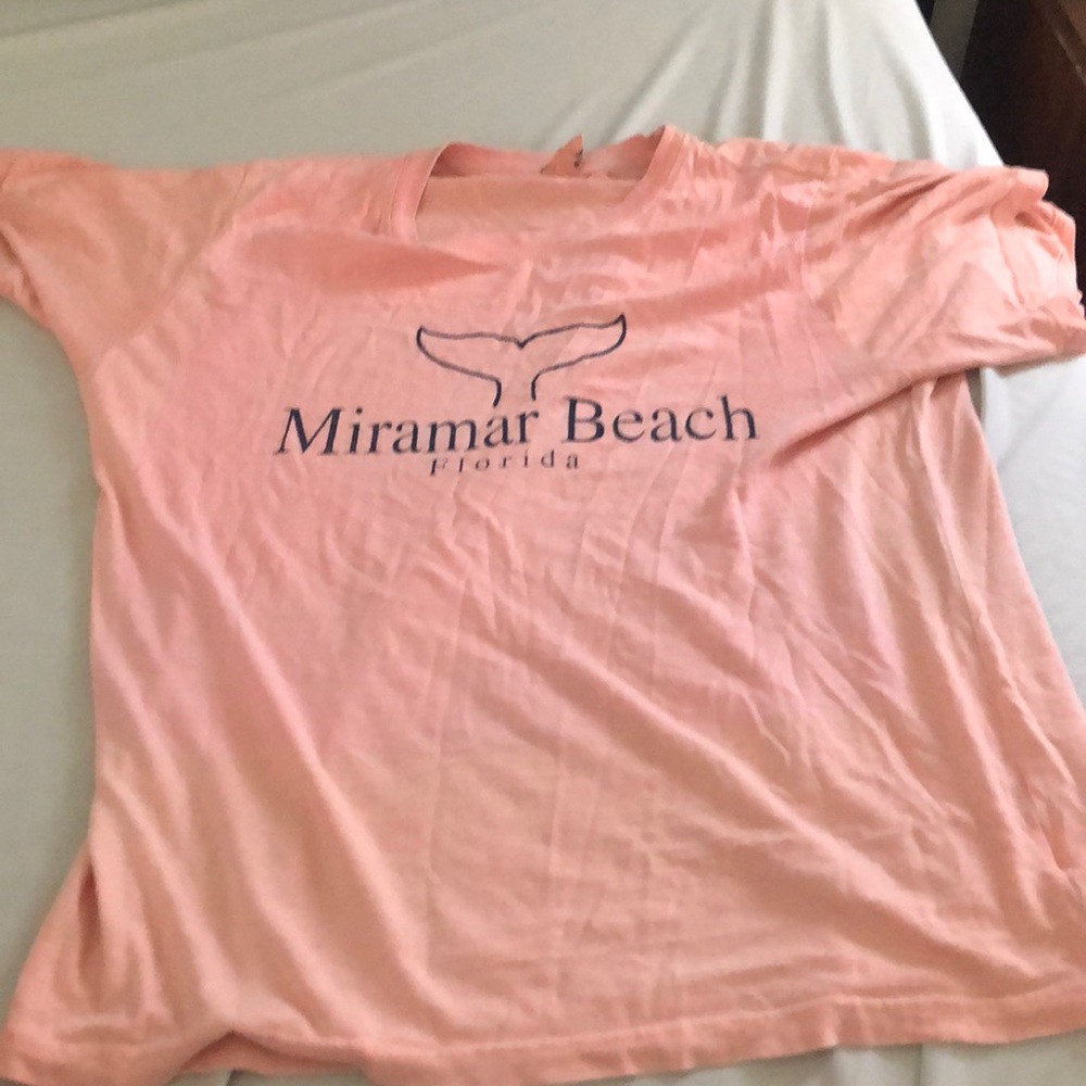 Pink shirt from Miramar beach in Florida